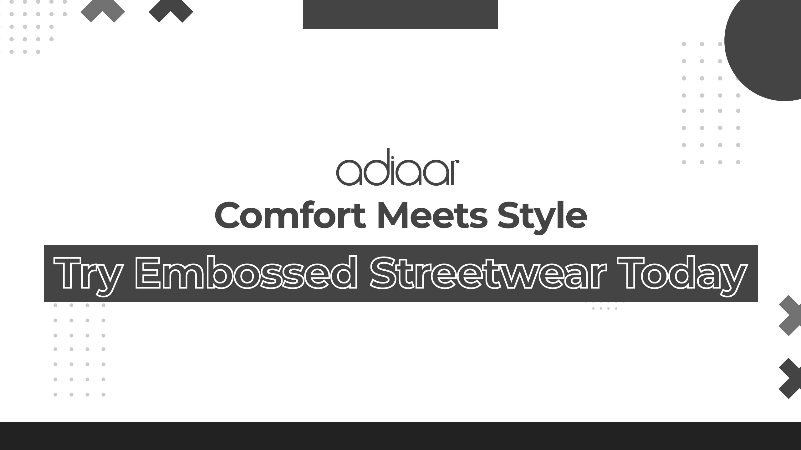 Comfort Meets Style: Try Embossed Streetwear Today