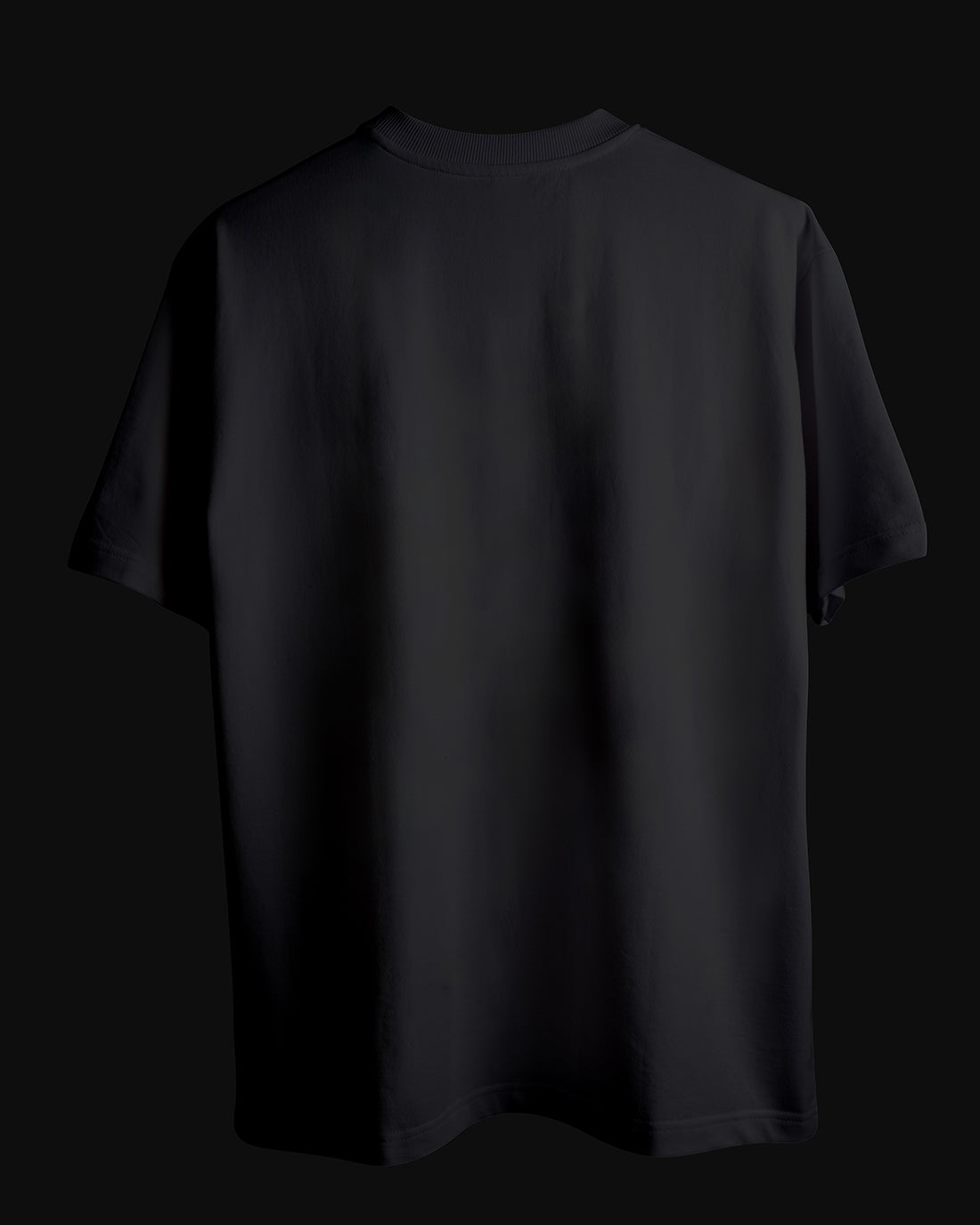 Adiaar Obsidian Black Oversized Tshirt Unisex