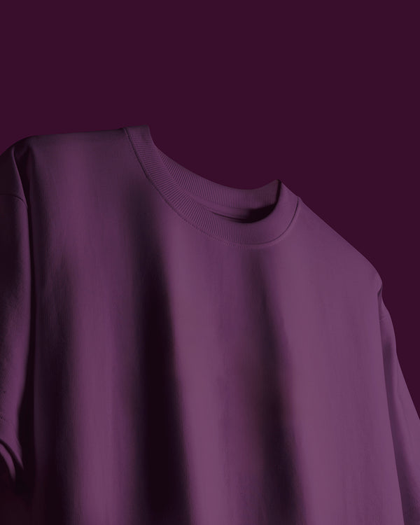 Adiaar Wine Oversized Tshirt Unisex