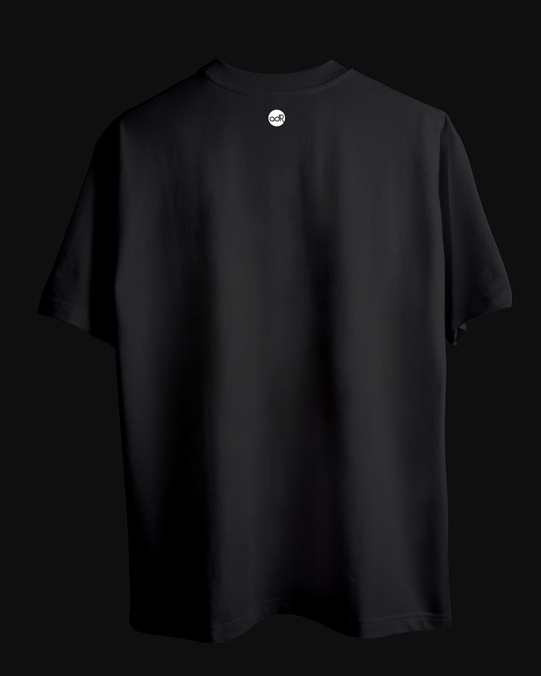 Black Adiaar Blank Oversized Tshirt