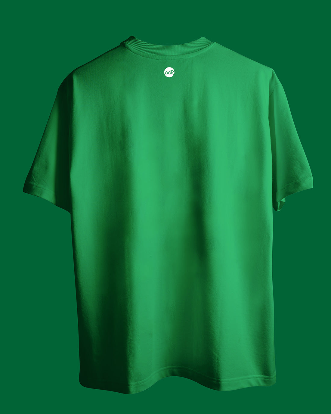 Green Adiaar Blank Oversized Tshirt