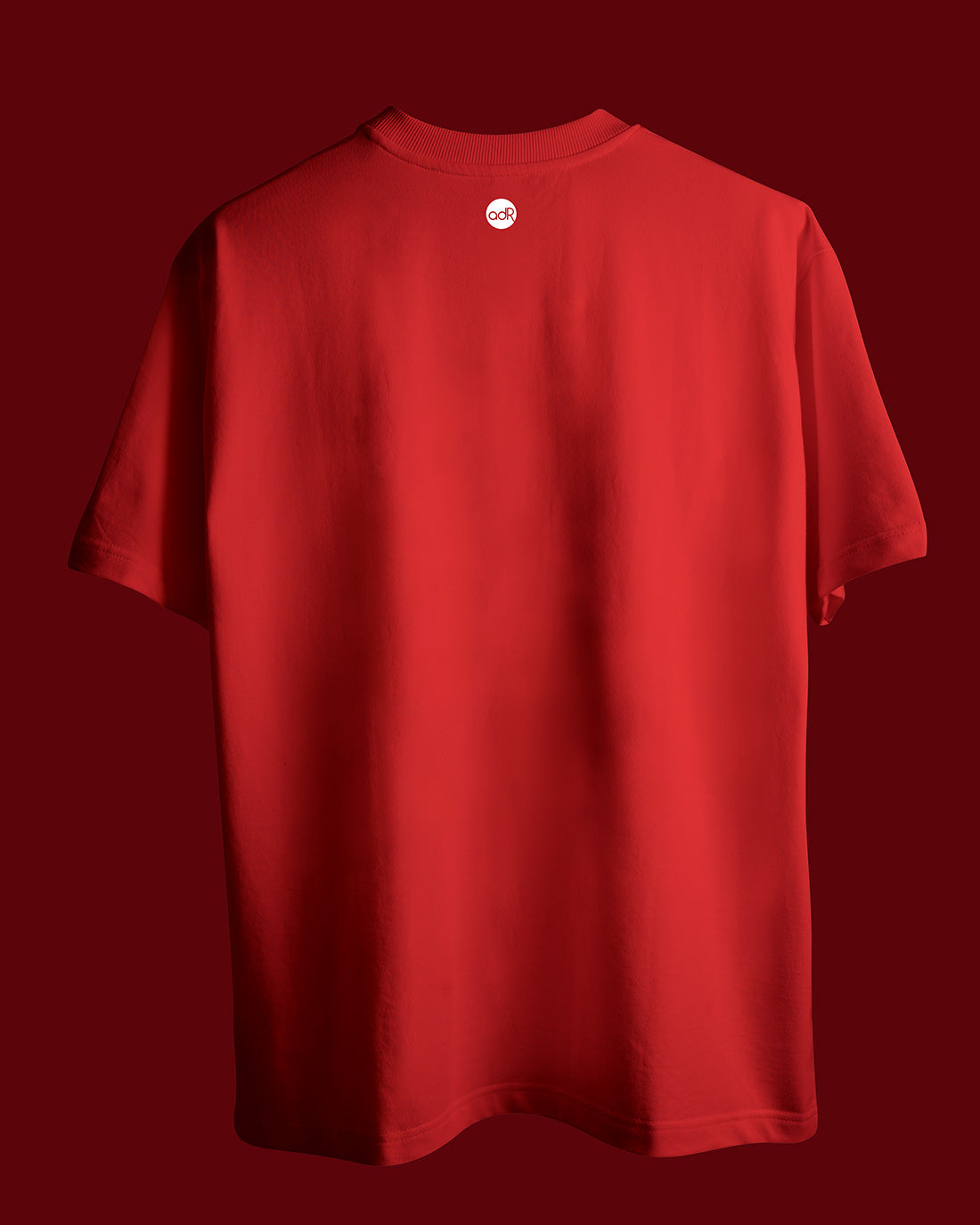 Red Adiaar Blank Oversized Tshirt